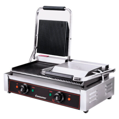 PLANCHA GRILL ELECTRICA 2 TAPA