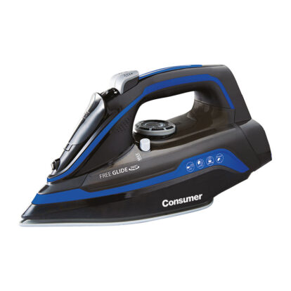 PLANCHA A VAPOR INALAMBRICO AZUL