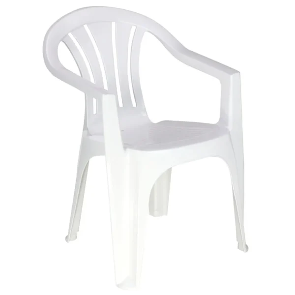 SILLA FIIJA TRAMONTINA BERTIOGA BLANCO - Imagen 2
