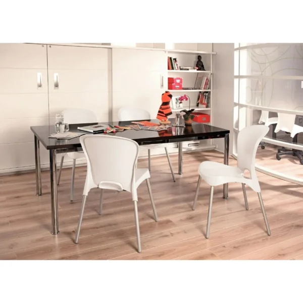 SILLA FIJA JOLIE BLANCO TRAMONTINA (TA2060) - Imagen 2
