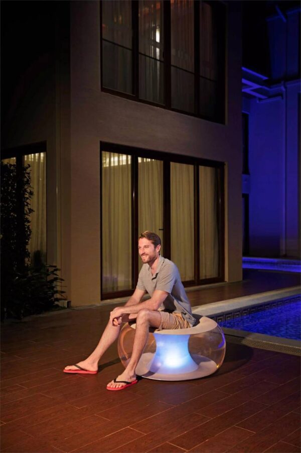 PUFF INFLABLE LED BESTWAY (4524) - Imagen 2