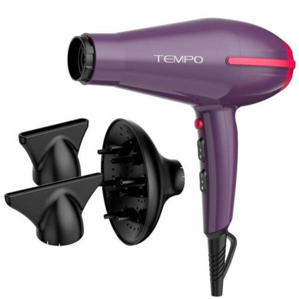 SECADOR DE PELO GAMA TEMPO CARAMIC PROFESIONAL 2200W C/ DIFUSOR