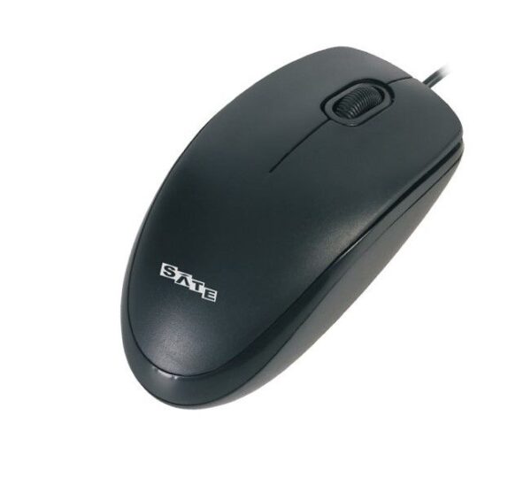 MOUSE OPTICO USB SATE NEGRO (A36)