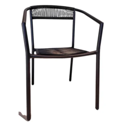 SILLA DE CABLE MIKA COLOR NEGRO 03808