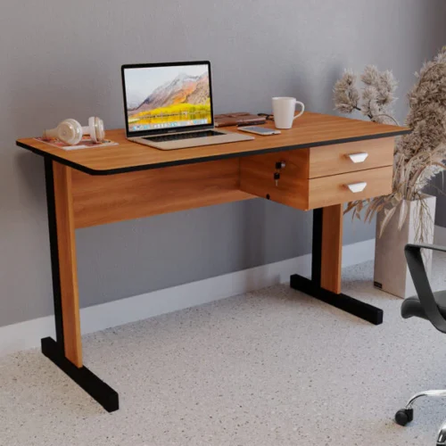 ESCRITORIO ECO GIO 50.28 NO/NG 160CM C/CAJON