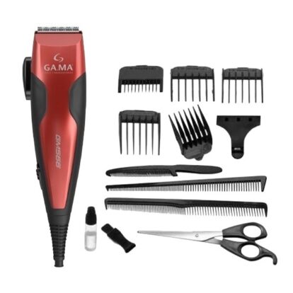 CORTA PELO GA.MA GM566 13 PIEZAS ROJO