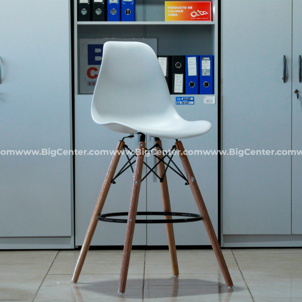 BUTACA ALTA EAMES  BLANCO (6334) ECO