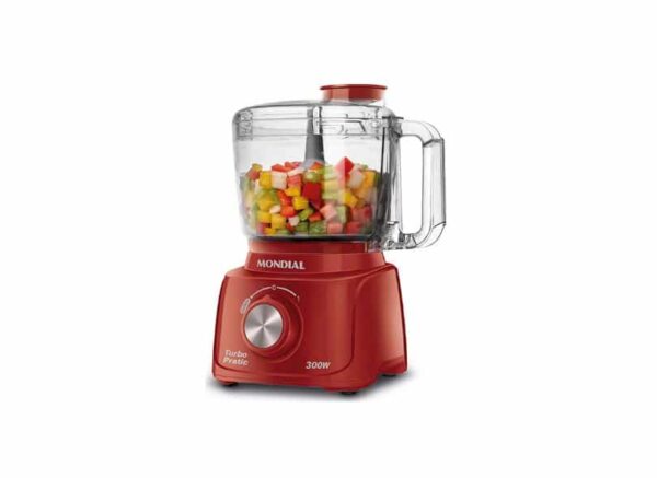 PORCESADOR DE ALIMENTOS MONDIAL TURBO (MP-16-R) - Imagen 2