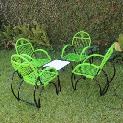 JUEGO DE JARDIN DE CABLE ARAÑA   4(798) + 1(3102)