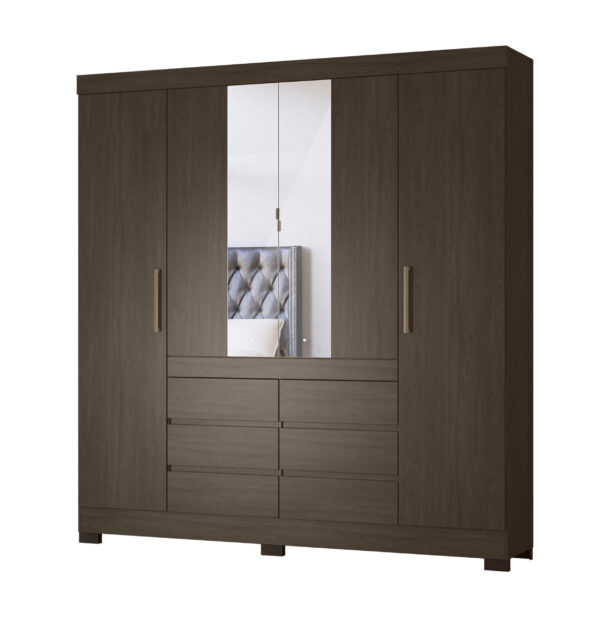 ROPERO CADIS 4 PUERTAS MOVEL (M01434) - Imagen 3
