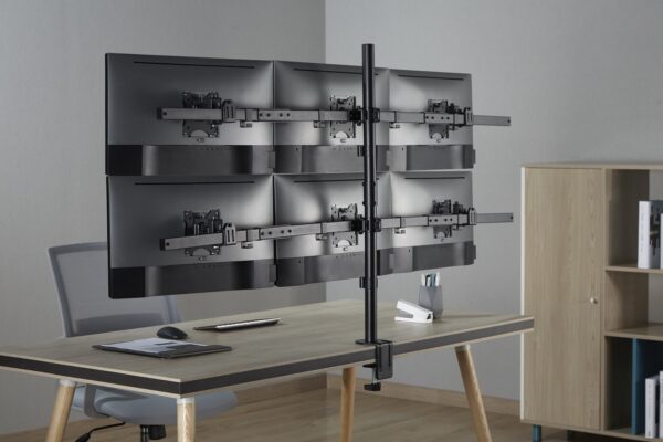 SOPORTE P/ 6  MONITOR  17 A 312LUXOR (6408) - Imagen 3