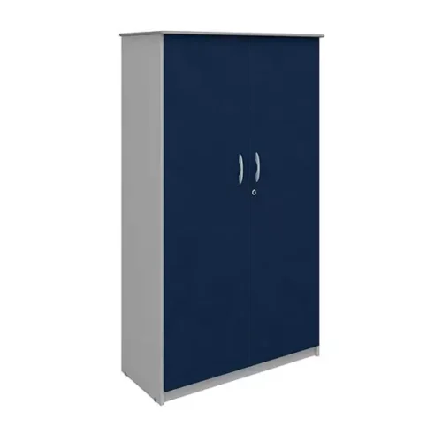ARMARIO CERRADO 2P AZUL|GRIS