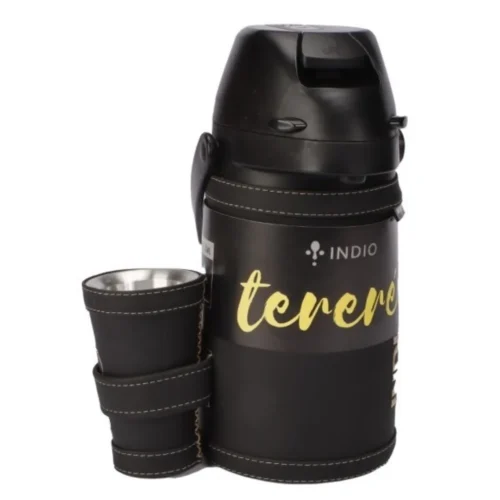 TERMO TERERE INDIO INOX  1.3L SIMIL NEGRO 6383N