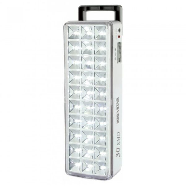 LUZ DE EMERGENCIA 30 LED RECARGABLE (5395)