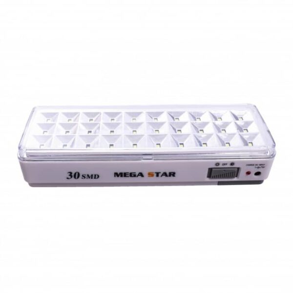 LUZ DE EMERGENCIA 30 LED RECARGABLE (5395) - Imagen 2