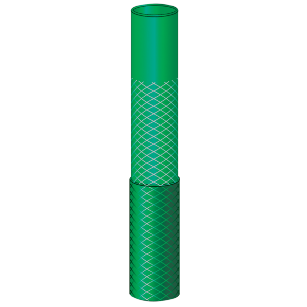 MANGUERA FLEX CON ACOPLES DE ROSCA Y REGADOR DE PVC VERDE 10M (4289) - Imagen 4