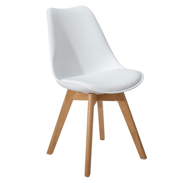 SILLA FIJA EAMES BLANCO - MARGOT (7379)