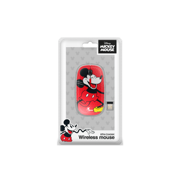 MOUSE MICKEY MOUSE 1600DPI/4 BOT/ROJO - Imagen 4