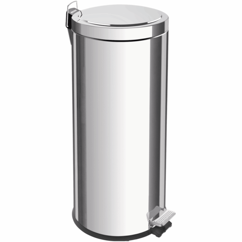BASURERO INOX 30L A PEDAL