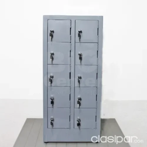 Casillero para celulares – locker metálico 10 compartimientos