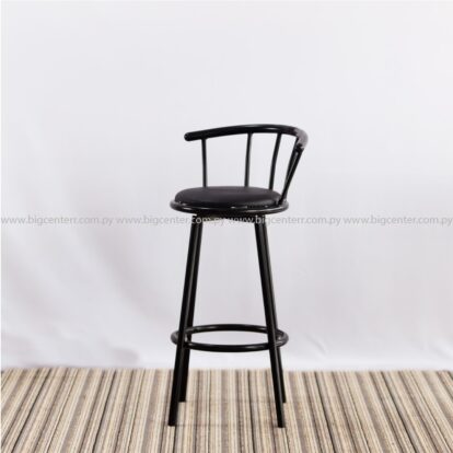 BUTACA CAJERA BASE GIRATORIA NEGRO  (BF0010)