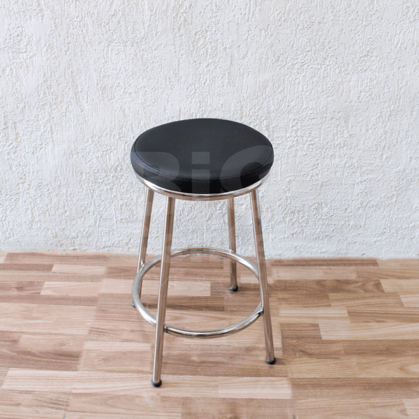 BUTACA BAJO FUN PATA CROMADA MACOX 54CM (6706) - Imagen 2