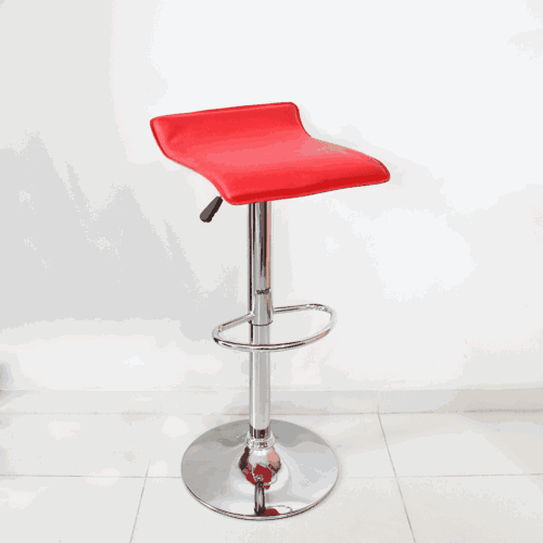BUTACA CROMADA (BAHE1007RJ) ROJO