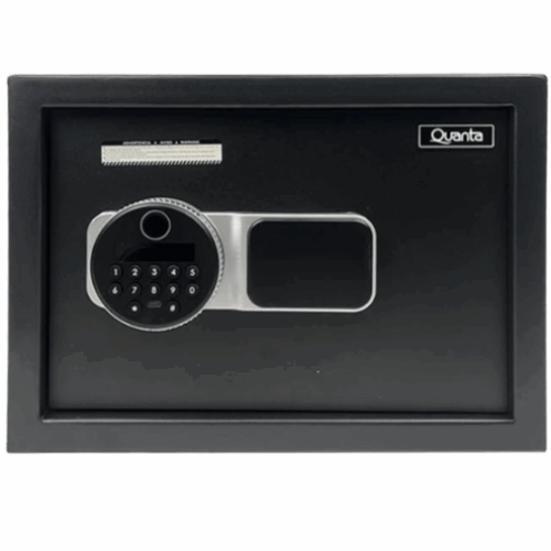 CAJA FUERTE C/BIOMETRIA QUANTA 8LTS QTCFB85