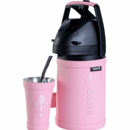 TERMO TERERE INOX 1,3L SIMIL ROSA BEBE
