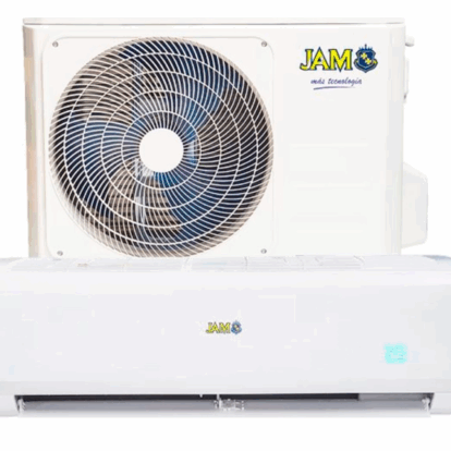 AIRE ACONDICIONADO JAM SPLIT 12.000 BTUF/C JF-12CHRN1 R410A ECO + KIT DE INS