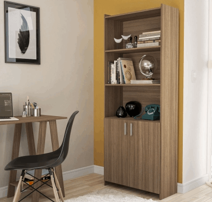 ARMARIO SEMI ABIERTO POLITORNO CASTAÑO