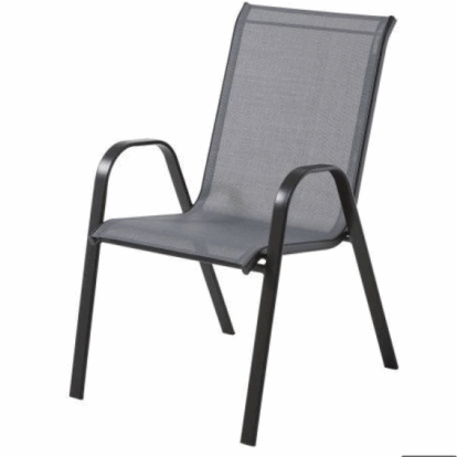 SILLA SLING APILABLE DSF TELA SIMPLE GRIS OSCURO 90110