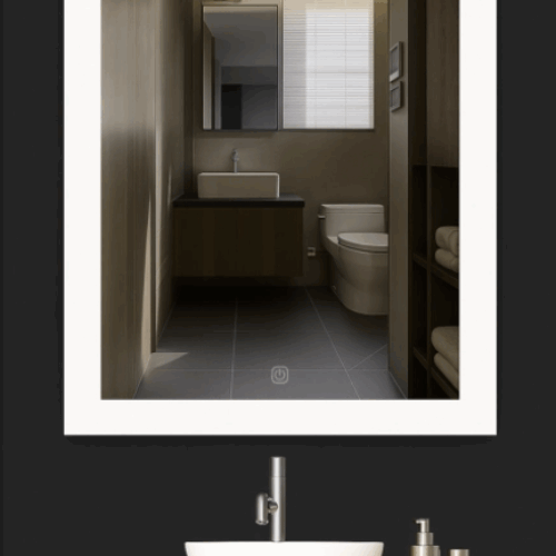 ESPEJO CON LED NC014 50X70 CM