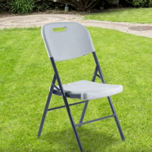 SILLA PLEGABLE ANNECY BLANCO RESISTENTE PM-004