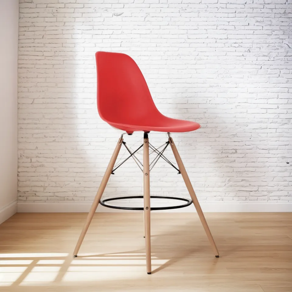 BUTACA ALTA EAMES ROJO