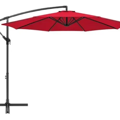 Sombrilla Para Jardin Y Playa De 2 Brazos Lateral (S011)