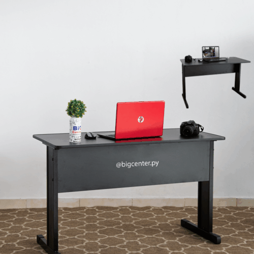 ESCRITORIO BLACK 15MM 100X60 CM  MOVEL