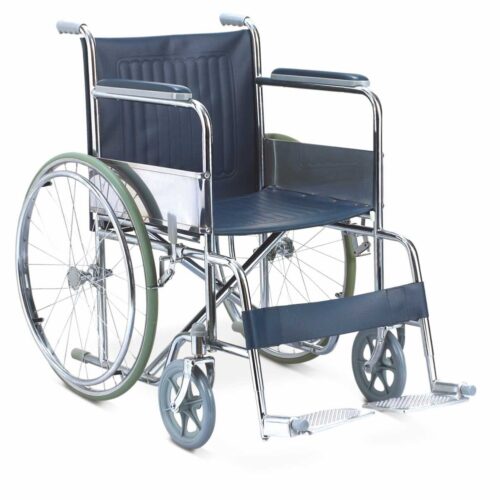 SILLA DE RUEDAS CROMADO FS809