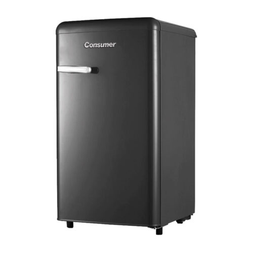 HELADERA RETRO DE 120 LTS NEGRO