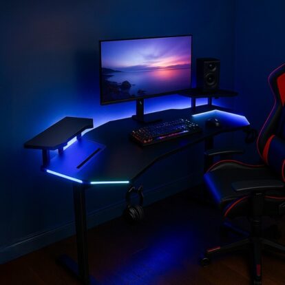 MESA GAMER SATE RGB GT-605