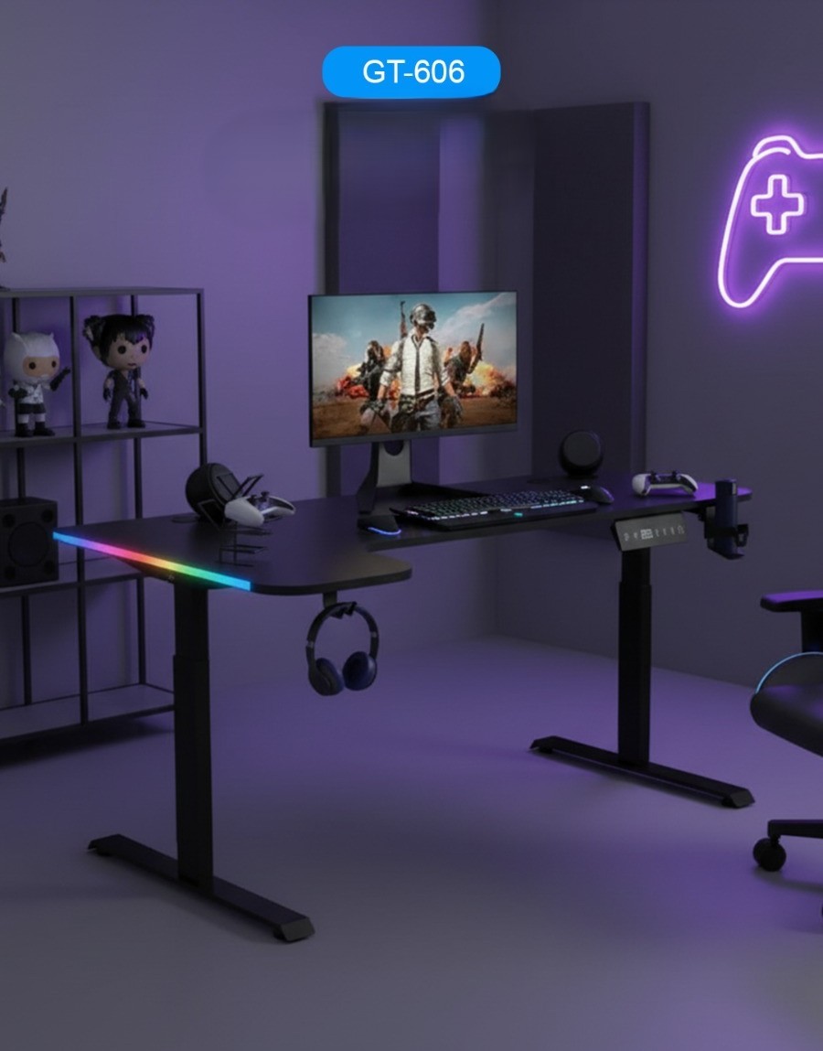 MESA GAMER SATE RGB GT-606