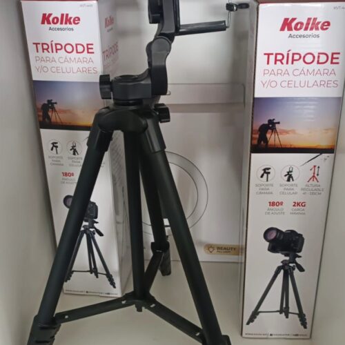 TRIPODE PARA CAMARA Y CELULAR KVT-449