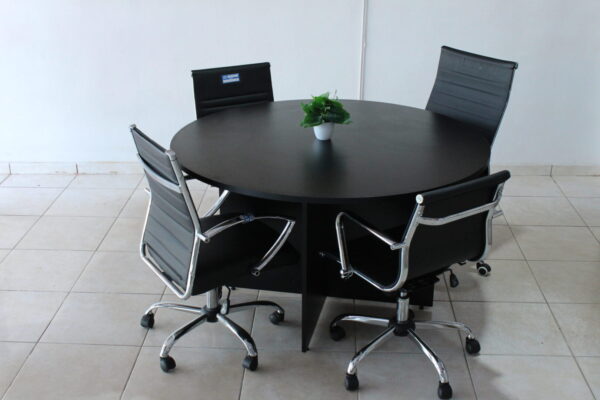 MESA DE REUNION REDONDO 140 CM (5648) 6L