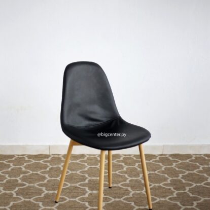 SILLA EAMES TAPIZADA ECO CUERO 4 PATAS (LVS077)