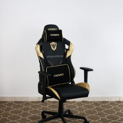 SILLA GAMER SATELLITE NEGRO/DORADO