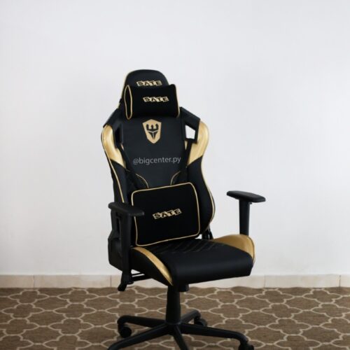 SILLA GAMER SATELLITE NEGRO/DORADO
