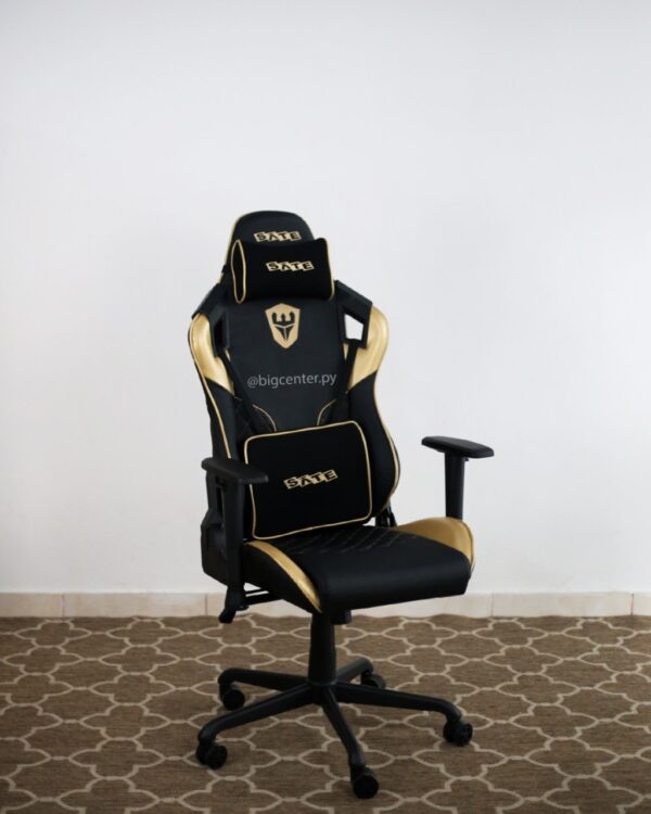 SILLA GAMER SATELLITE NEGRO/DORADO