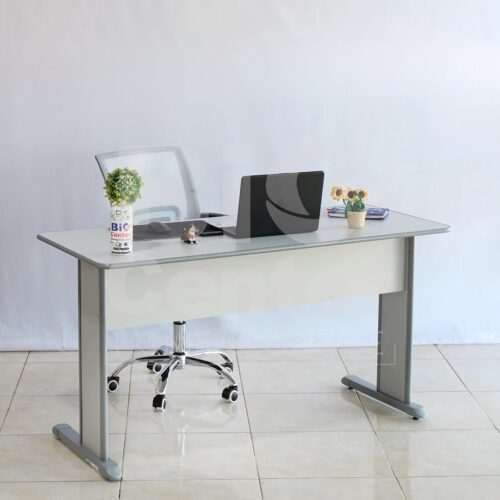 MESA ESCRITORIO GIO 100 CM GRIS (8242)