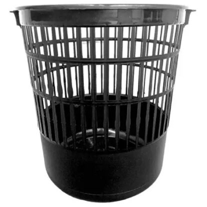 BASURERO DE 10 LITROS - PVC NEGRO