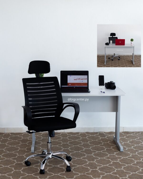 COMBO MESA ESCRITORIO GIO 100 (8242) + SILLA GIR (Z021) - Imagen 2